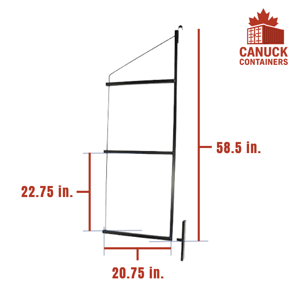 Shipping Container Shelving Brackets