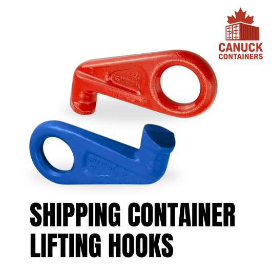Shipping Container Lifting Hooks (2 Pack)