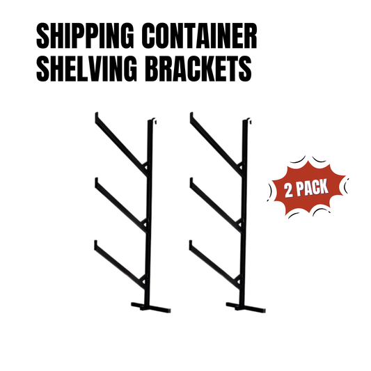 Shipping Container Shelving Brackets / Pipe Racks